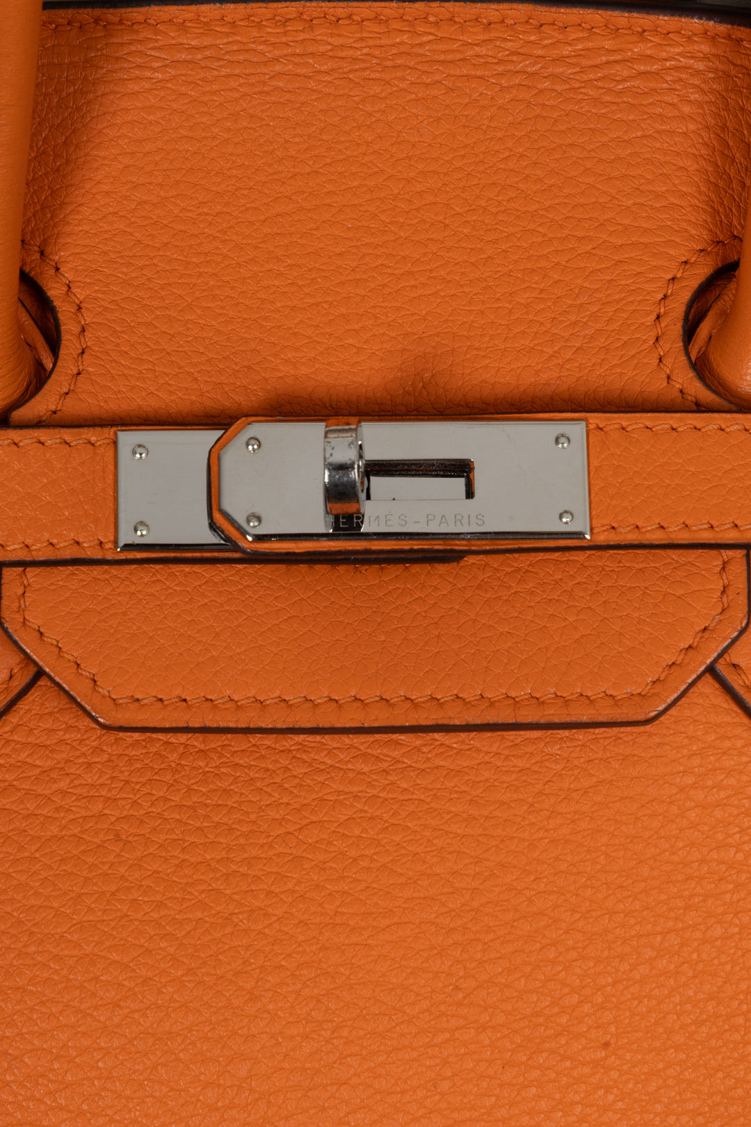 HERMÈS Birkin 35 Retourne Togo Orange