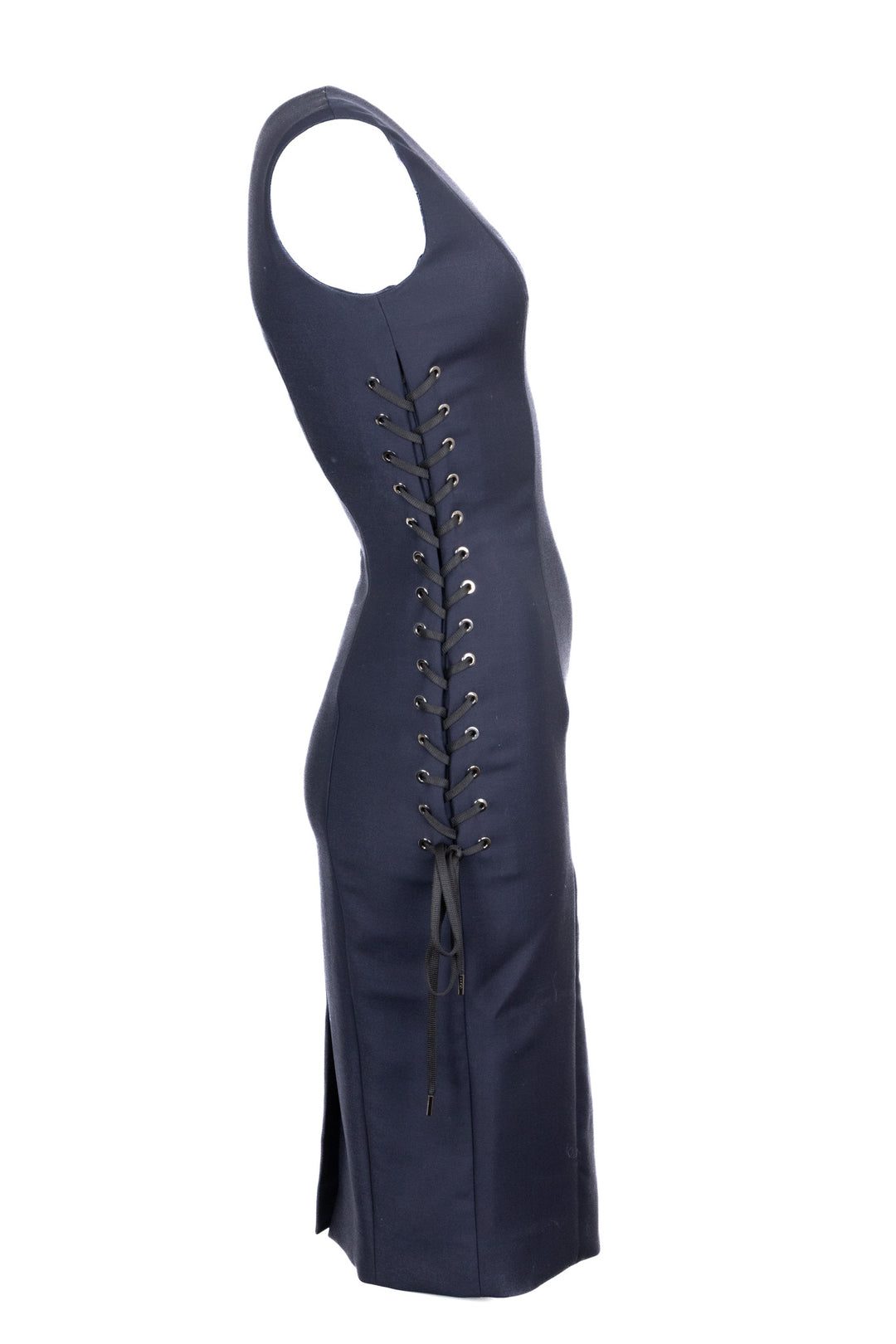CHRISTIAN DIOR Laced Dress Navy