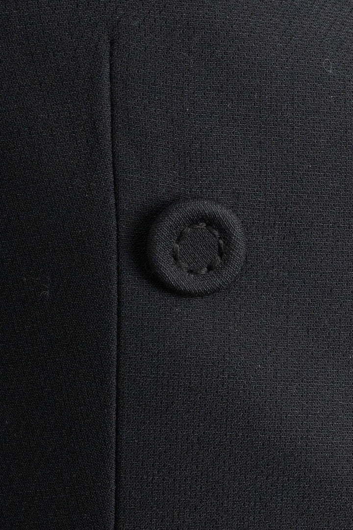 CHRISTIAN DIOR Off Shoulder Bar Jacket Black