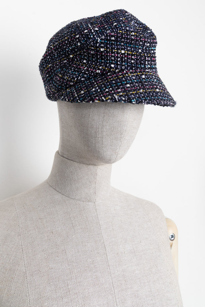 CHANEL CC Tweed Bleu