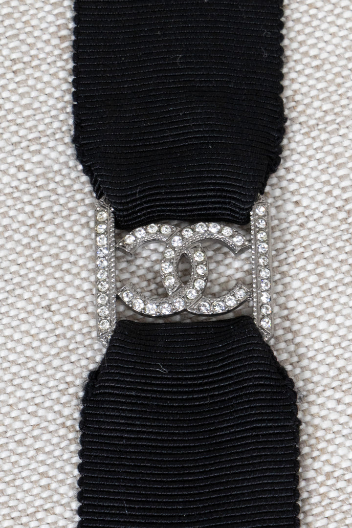 CHANEL 2017 Square Medallion Necklace Pearls Crystals