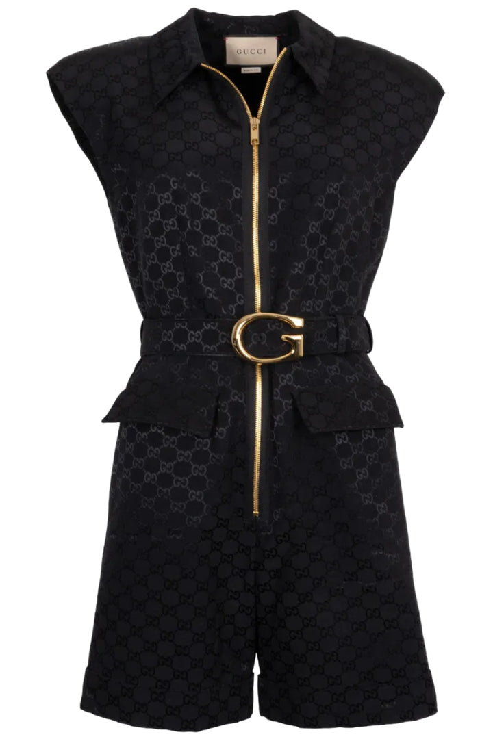 GUCCI Combinaison GG noire