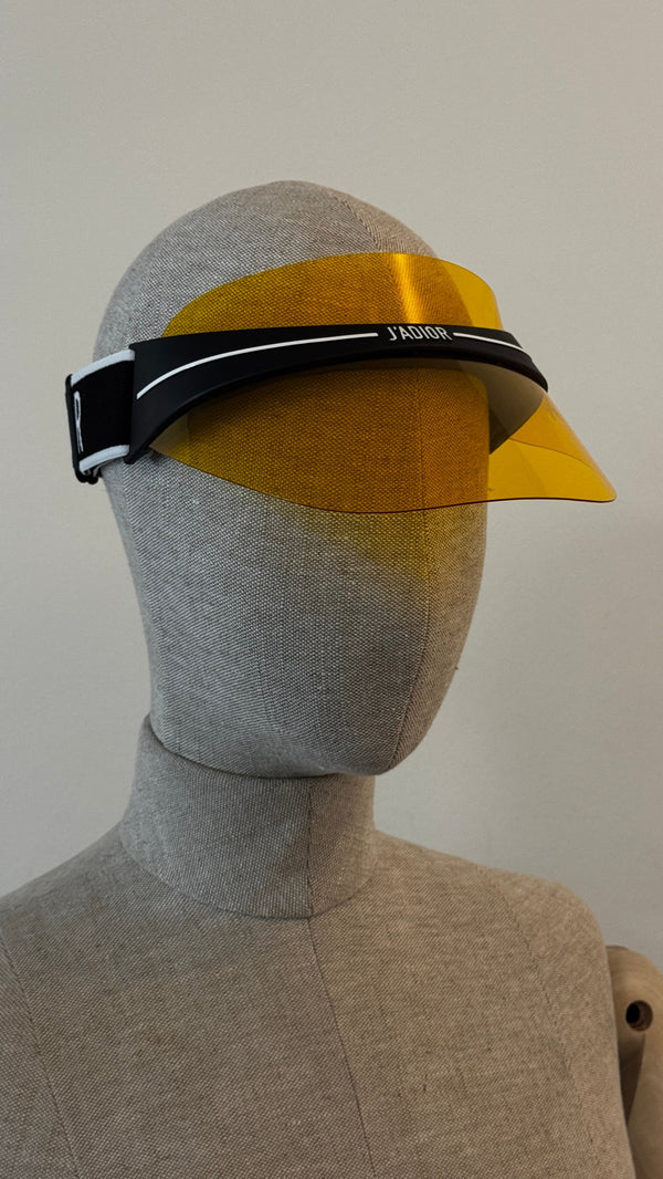 CHRISTIAN DIOR DiorClub1 Visor Yellow