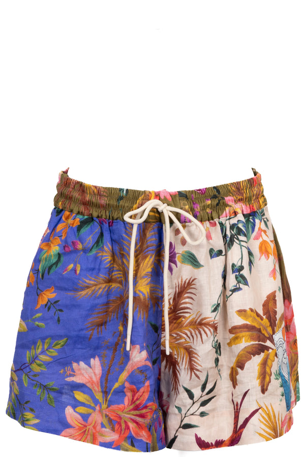 ZIMMERMANN Short fleuri multicolore