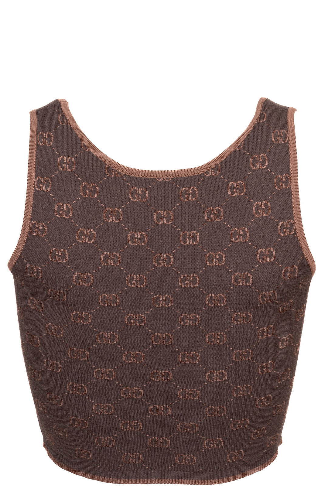 GUCCI GG Tank Top Brown