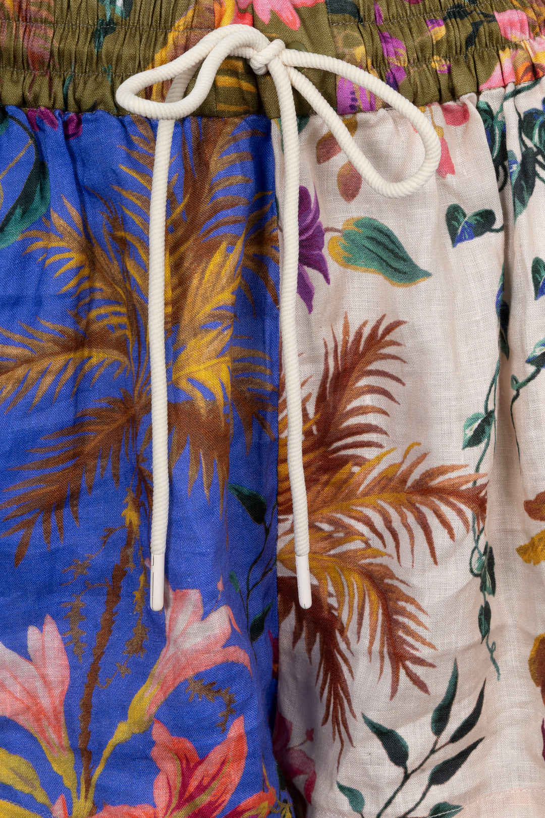 ZIMMERMANN Flower Print Shorts Multicolor