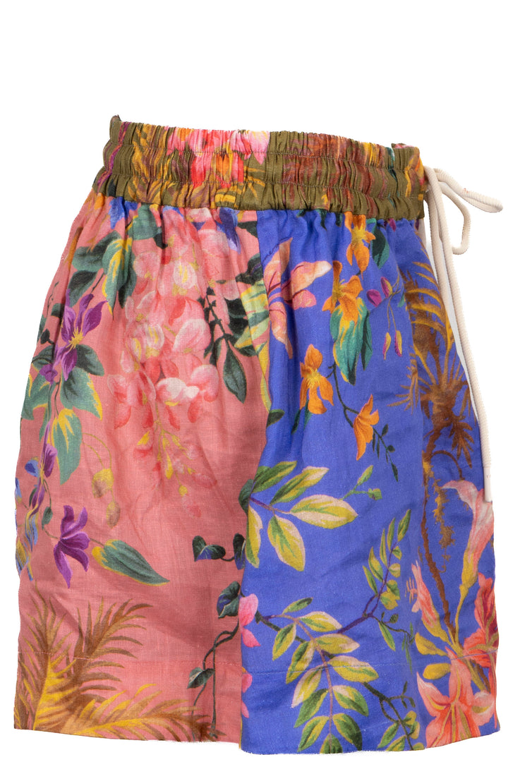 ZIMMERMANN Flower Print Shorts Multicolor
