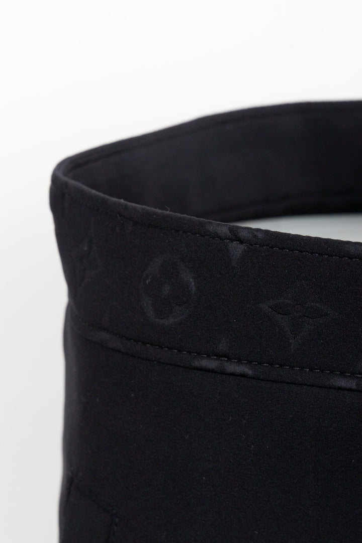 LOUIS VUITTON Monogram Details Cargo Pants Black
