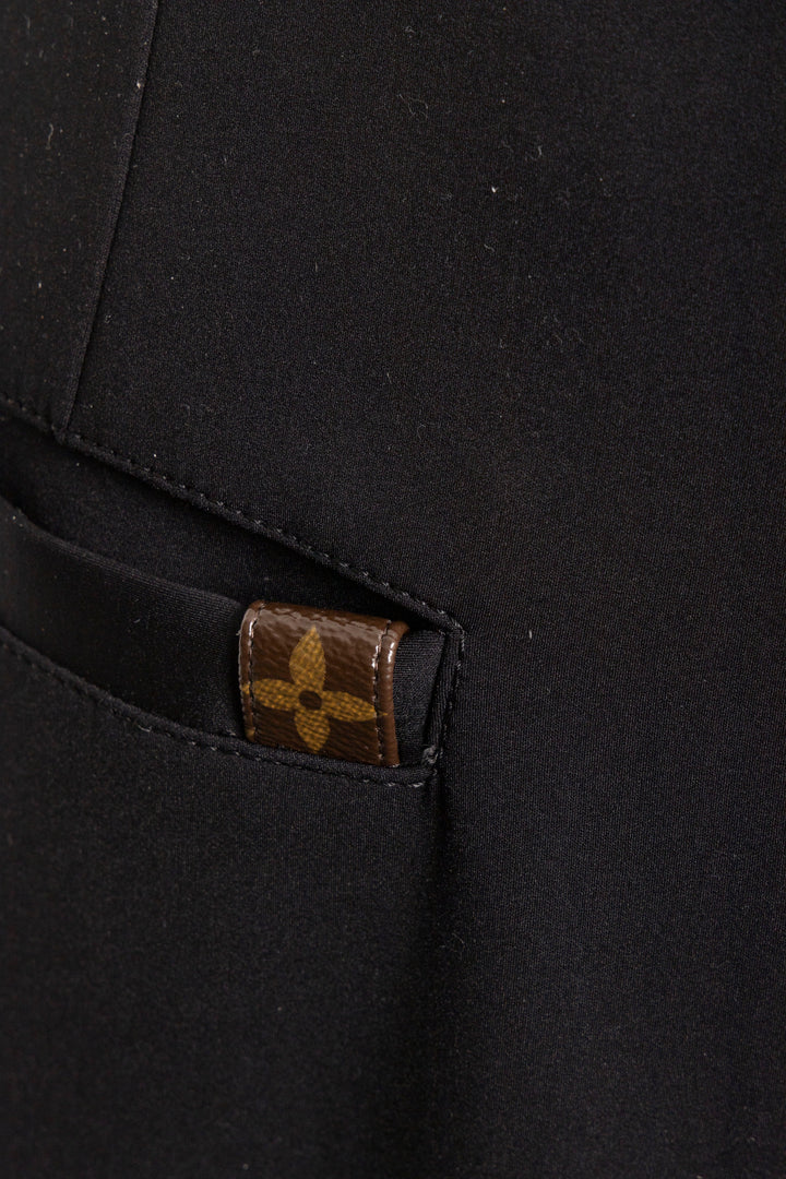 LOUIS VUITTON Monogram Details Cargo Pants Black