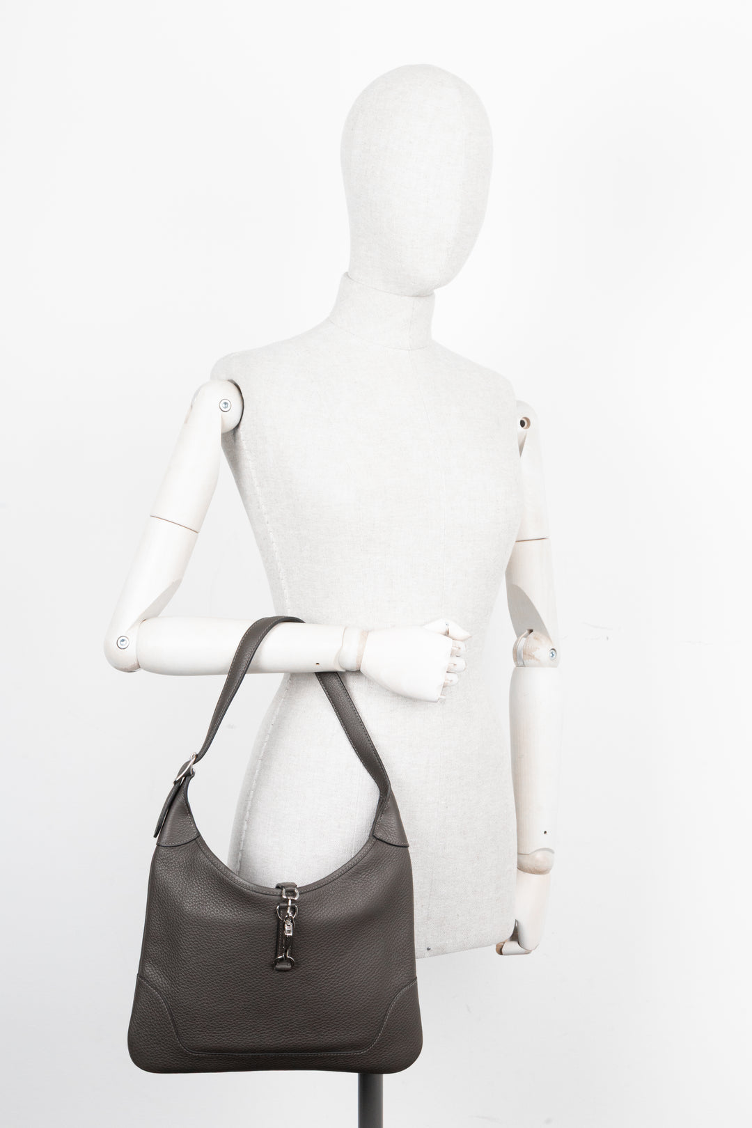 HERMÈS Trim Bag 31 Clémence Ardoise