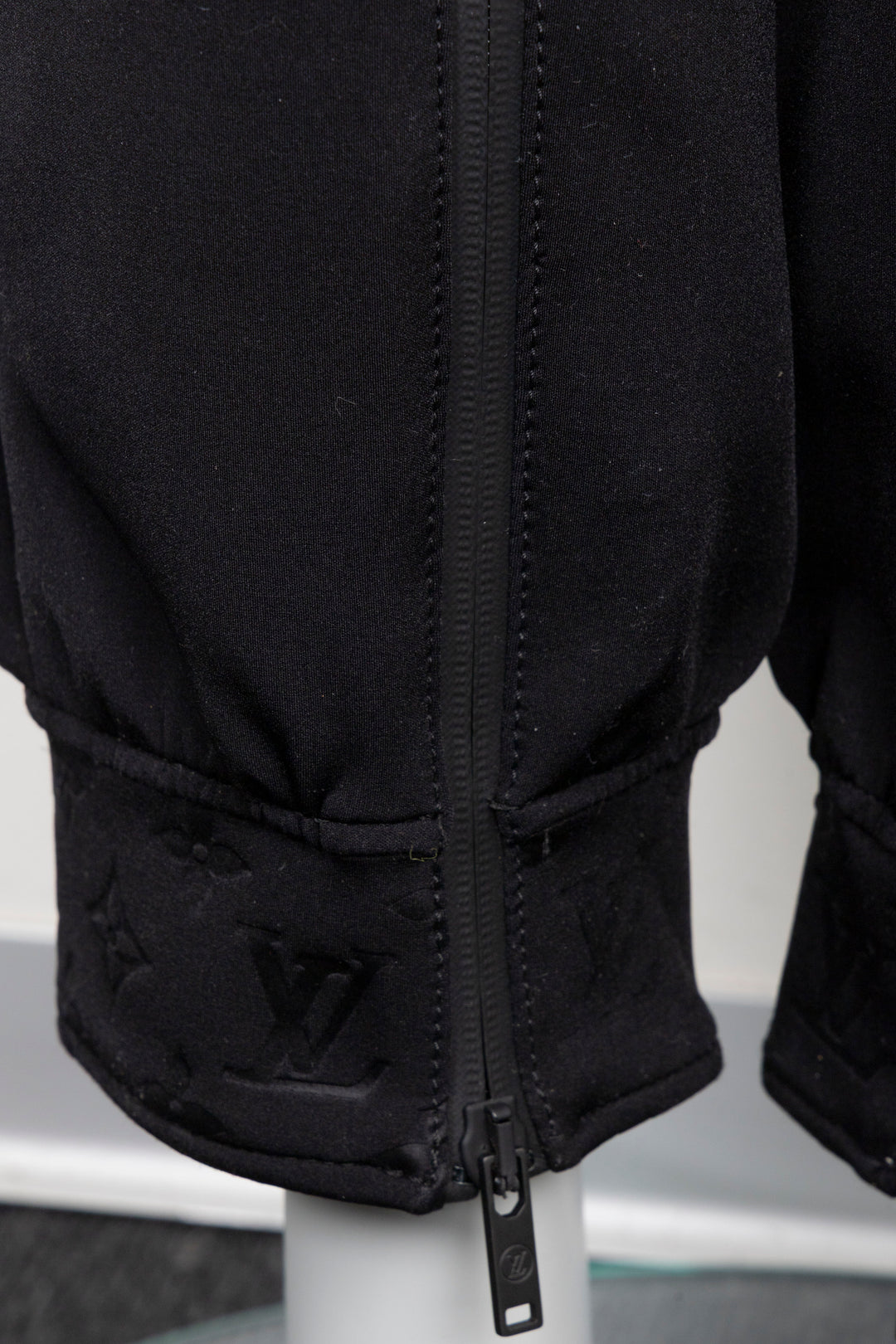 LOUIS VUITTON Monogram Details Cargo Pants Black