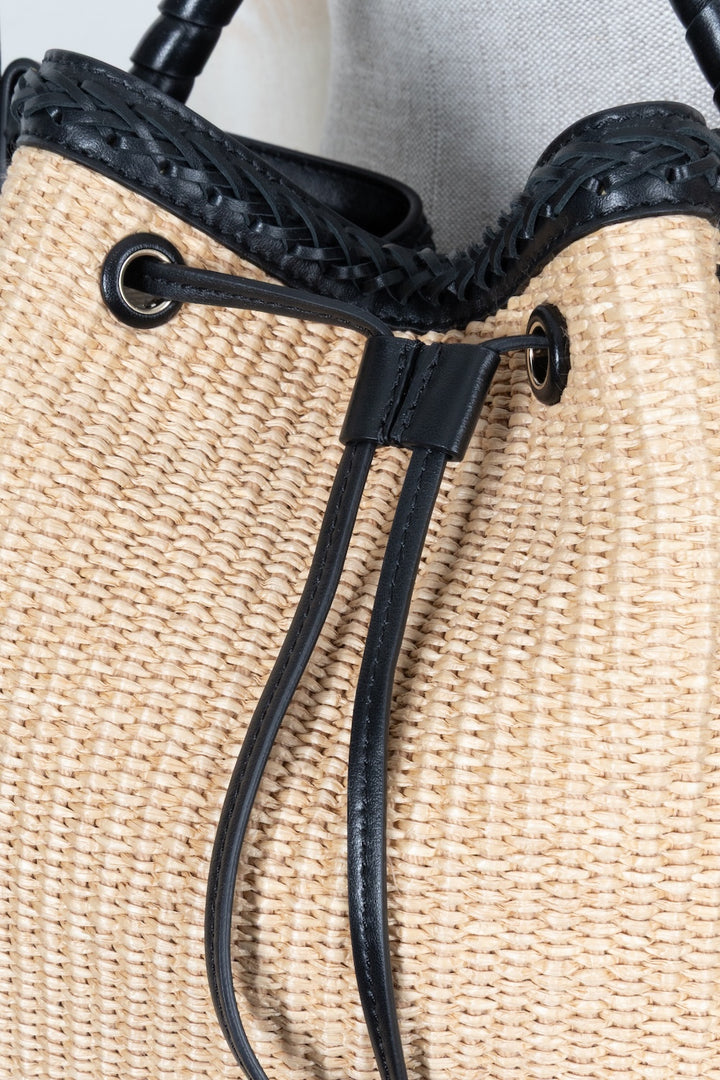CHLOÉ Marcie Bucket Bag en raphia