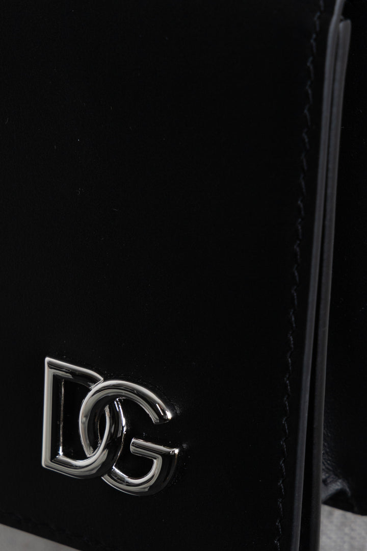 DOLCE&GABBANA DG Logo Crossbody Bag Black