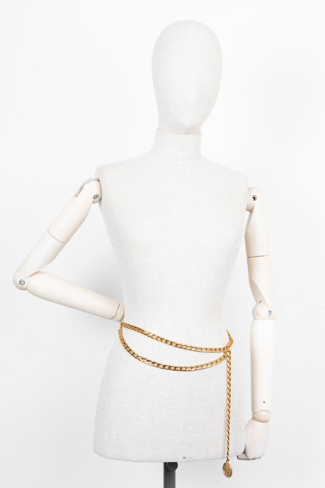 CHANEL Rue Cambon Chain Belt Gold