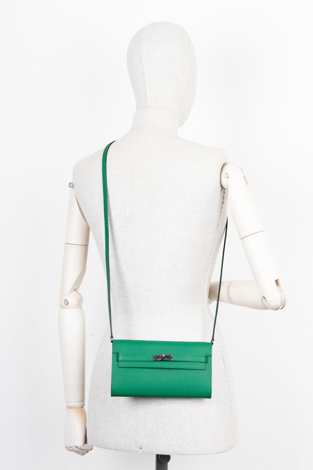 HERMÈS Kelly To Go Epsom Vert Jade