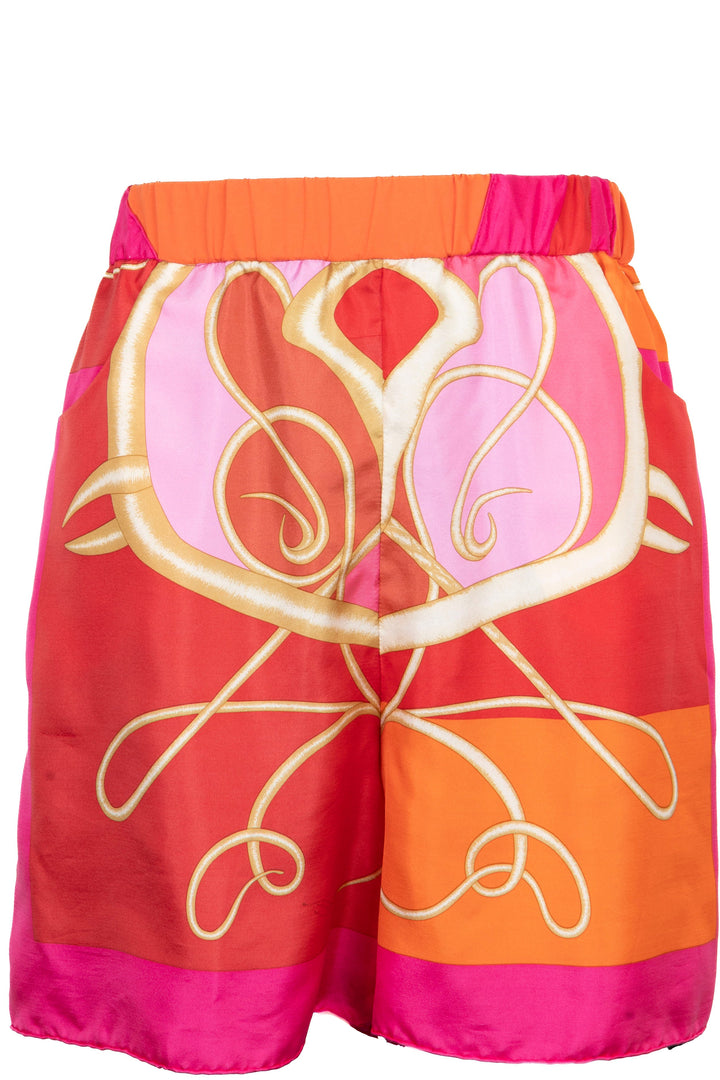 REAWAKE ATELIER Hermès Silk Two-Piece Orange Pink