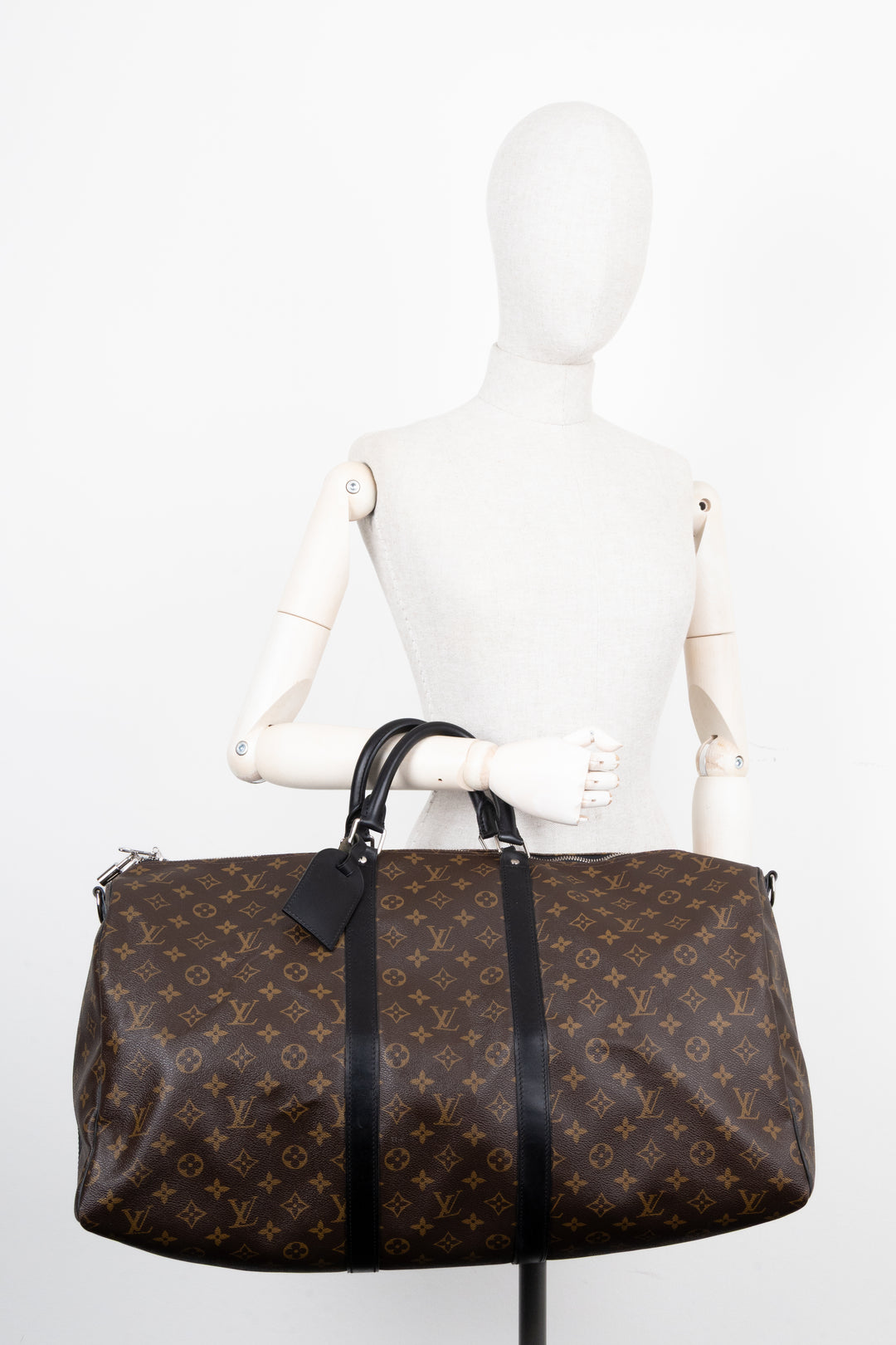 LOUIS VUITTON Keepall Bandouliere 55 MNG Canvas