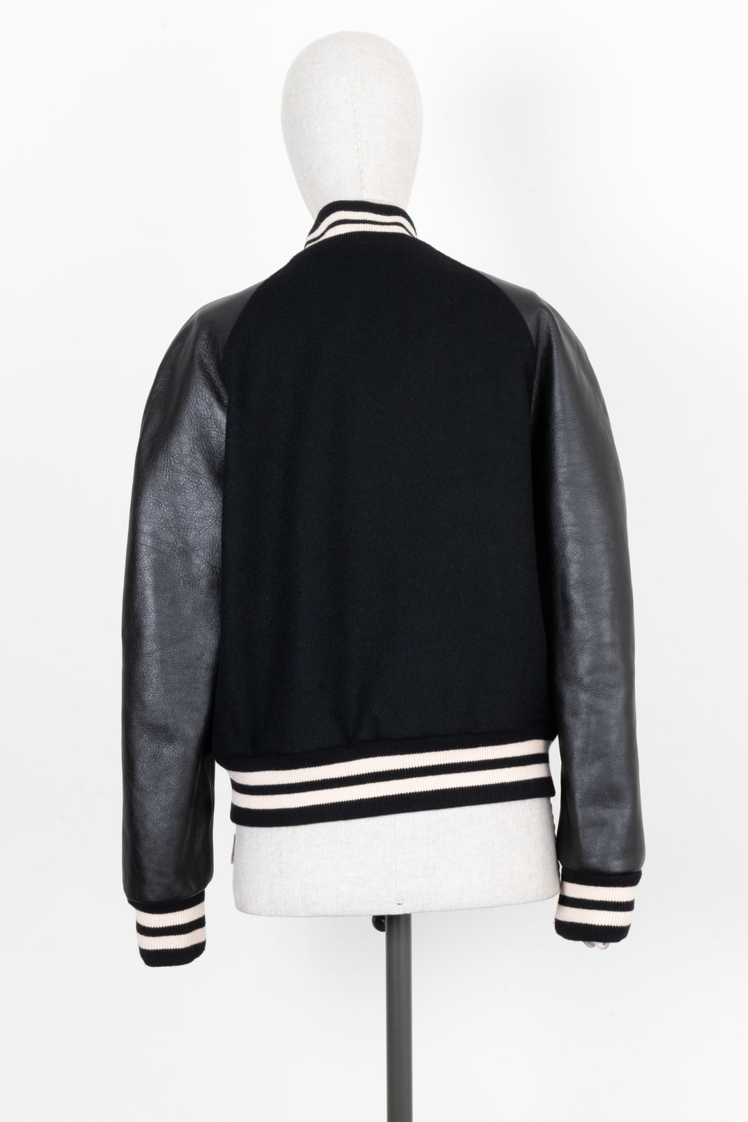 GUCCI 2021 Leather Bomber Jacket Black