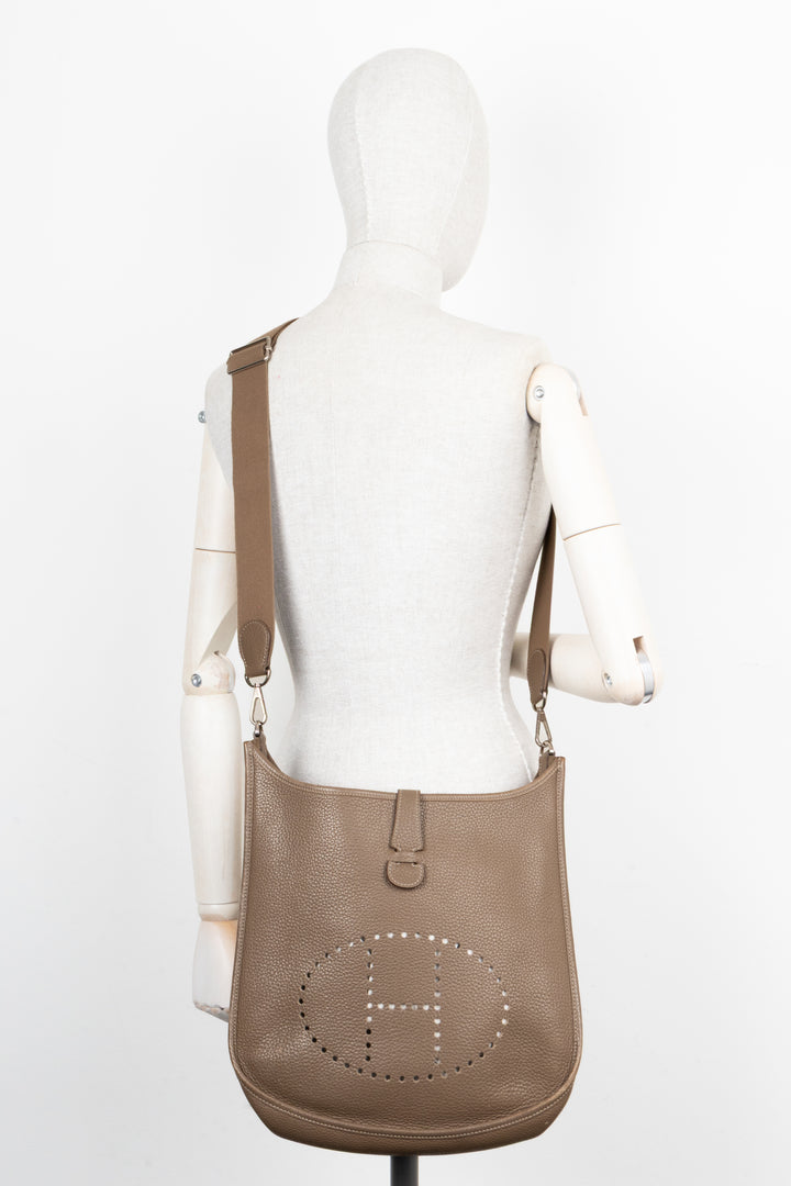 HERMÈS Evelyne GM Clémence Etoupe