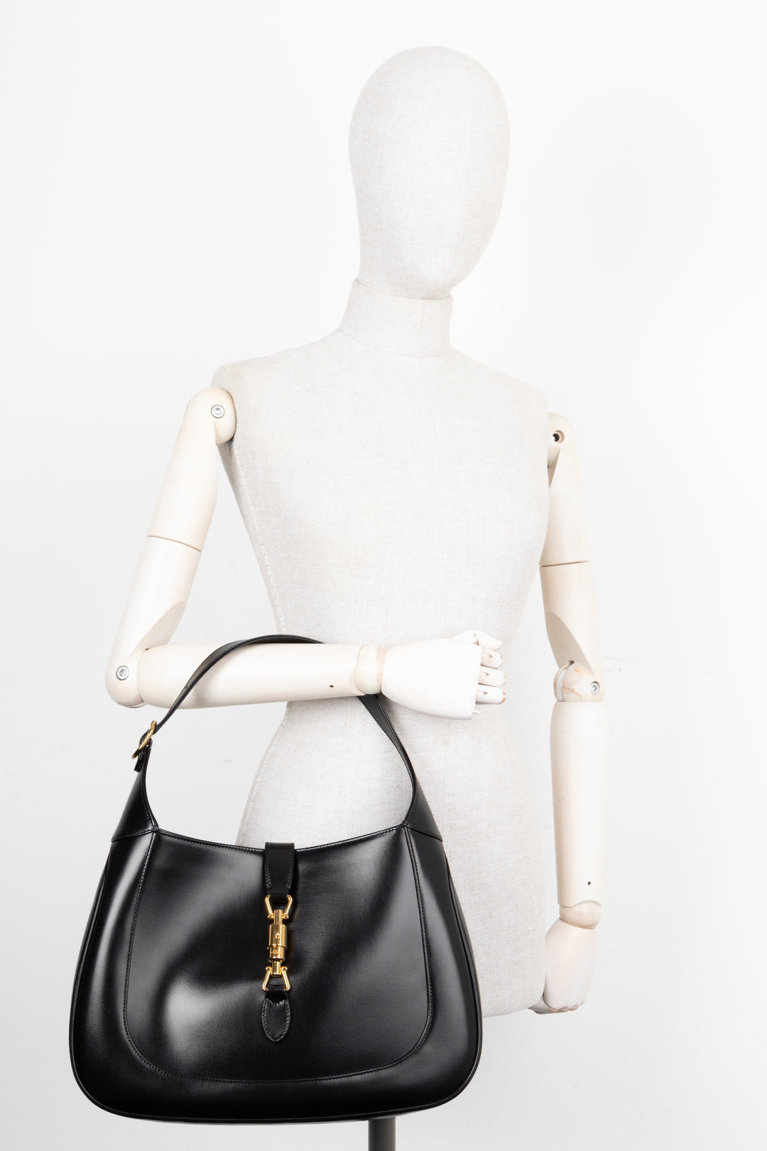 GUCCI Jackie Medium Cuir Noir