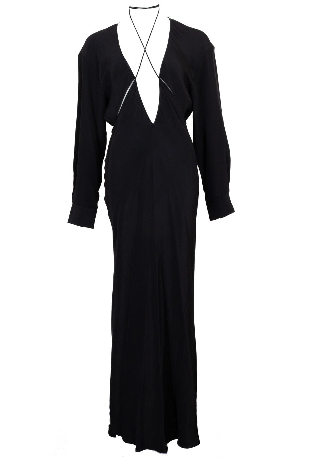 CHRISTOPHER ESBER Maxi Cut Out Dress Black