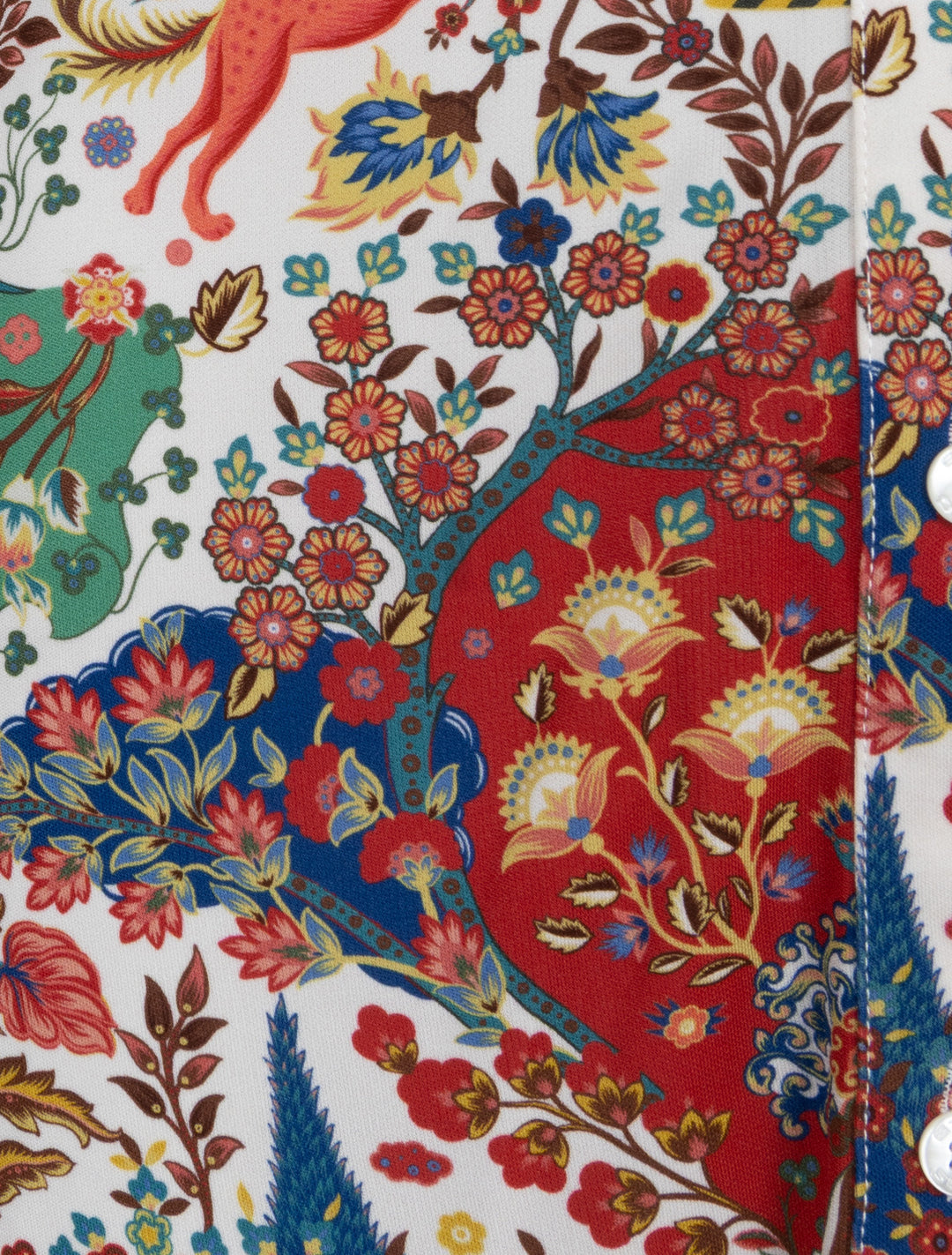 ETRO Long Sleeve Shirt Dress Multicolor