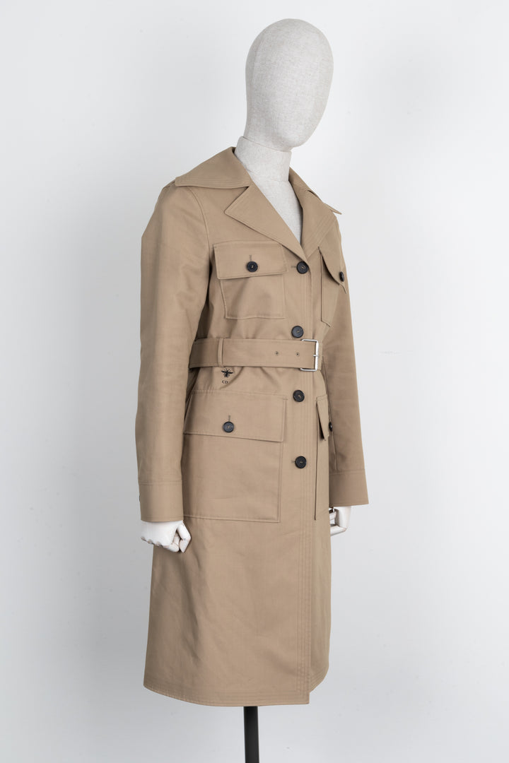 CHRISTIAN DIOR Trench Coat Beige