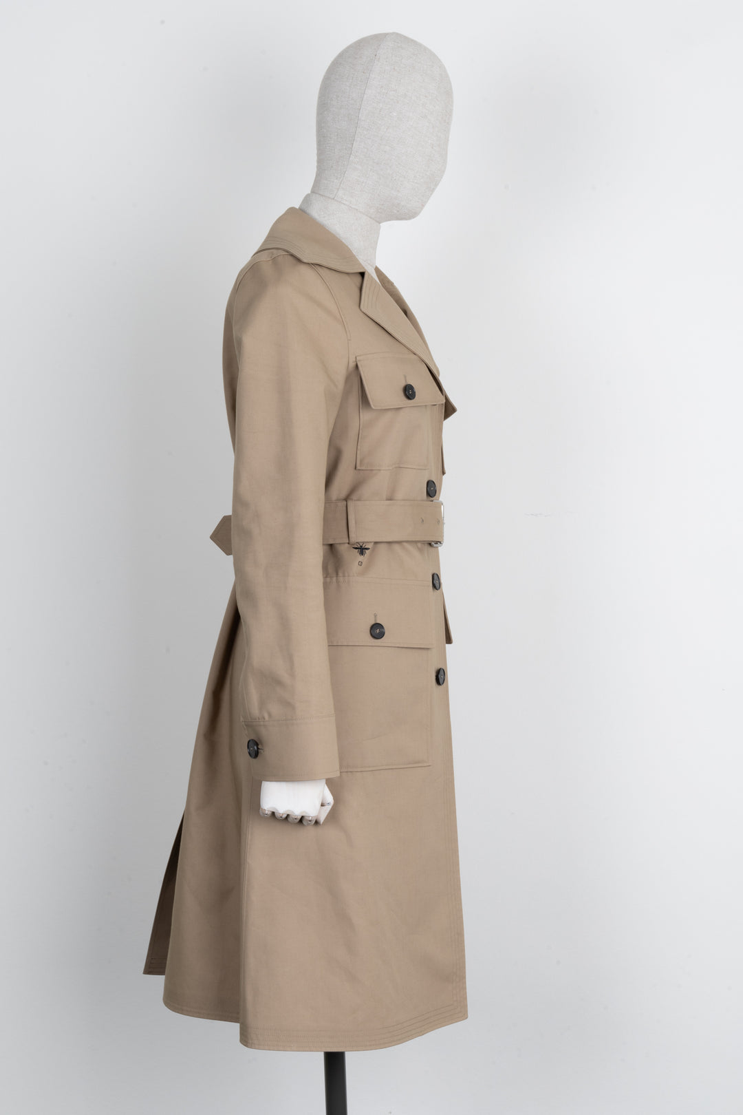 CHRISTIAN DIOR Trench Coat Beige