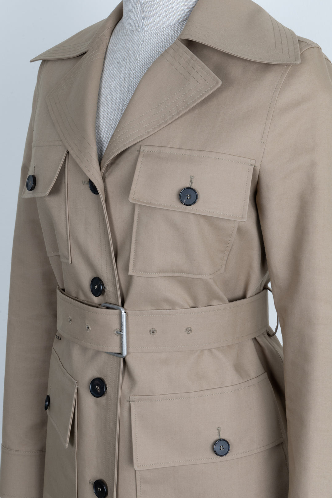 CHRISTIAN DIOR Trench Coat Beige