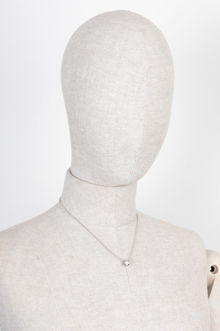 BVLGARI B.Zero1 Necklace 18k White Gold with Diamonds
