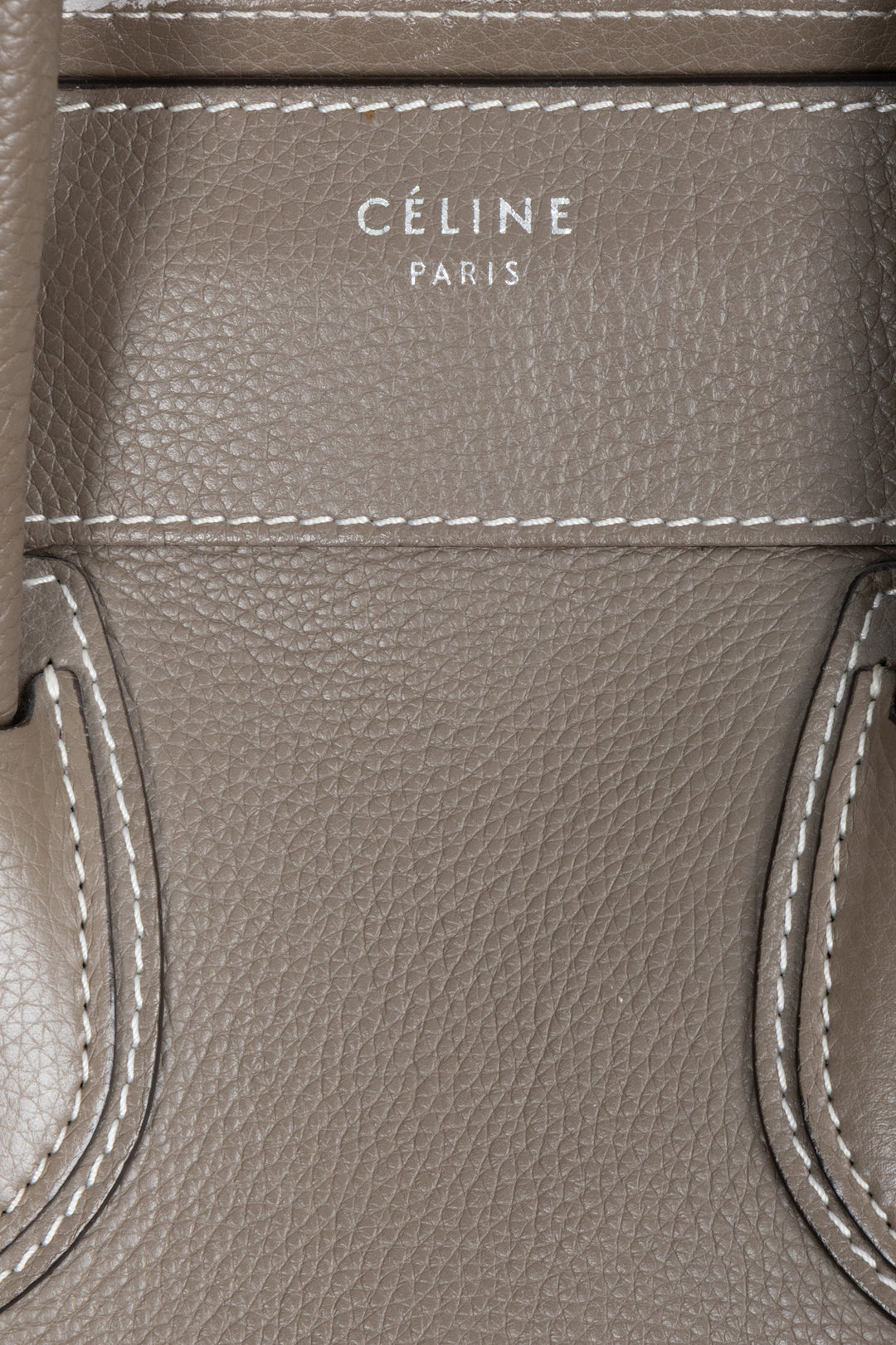 Sac Mini Luggage CÉLINE taupe