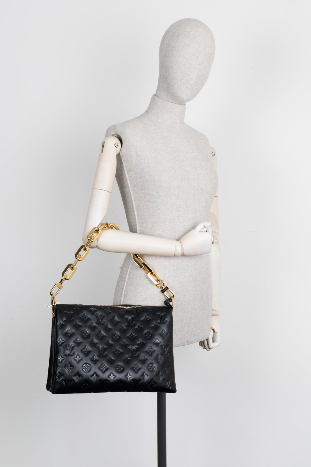 LOUIS VUITTON Coussin MM Bag Black