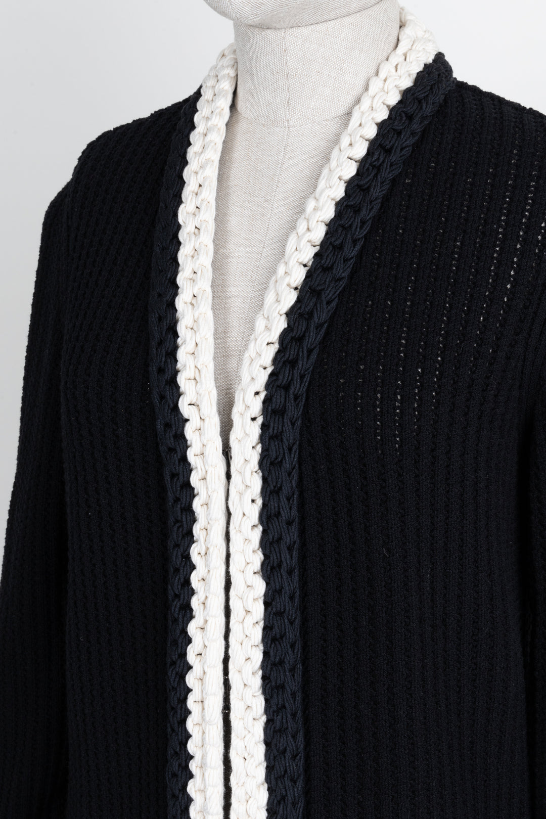 CHANEL Knit Cardigan Black