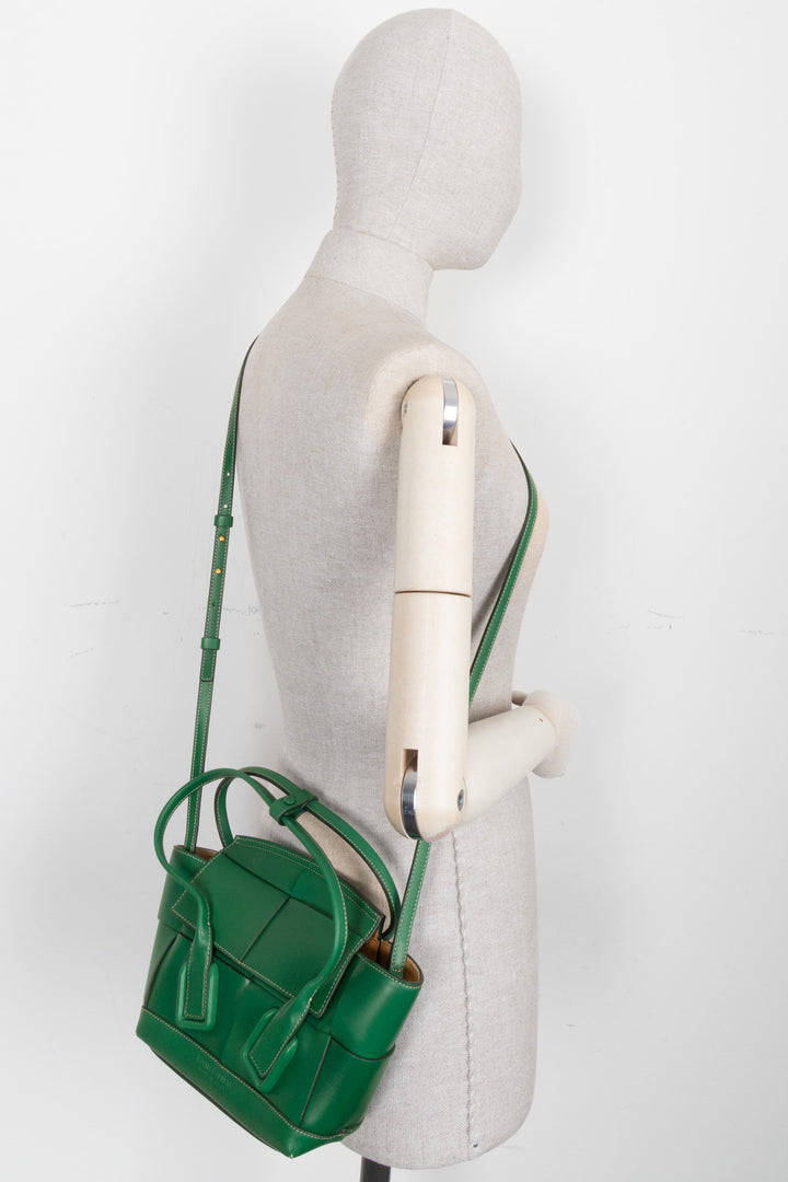BOTTEGA VENETA Arco Mini Tote Green