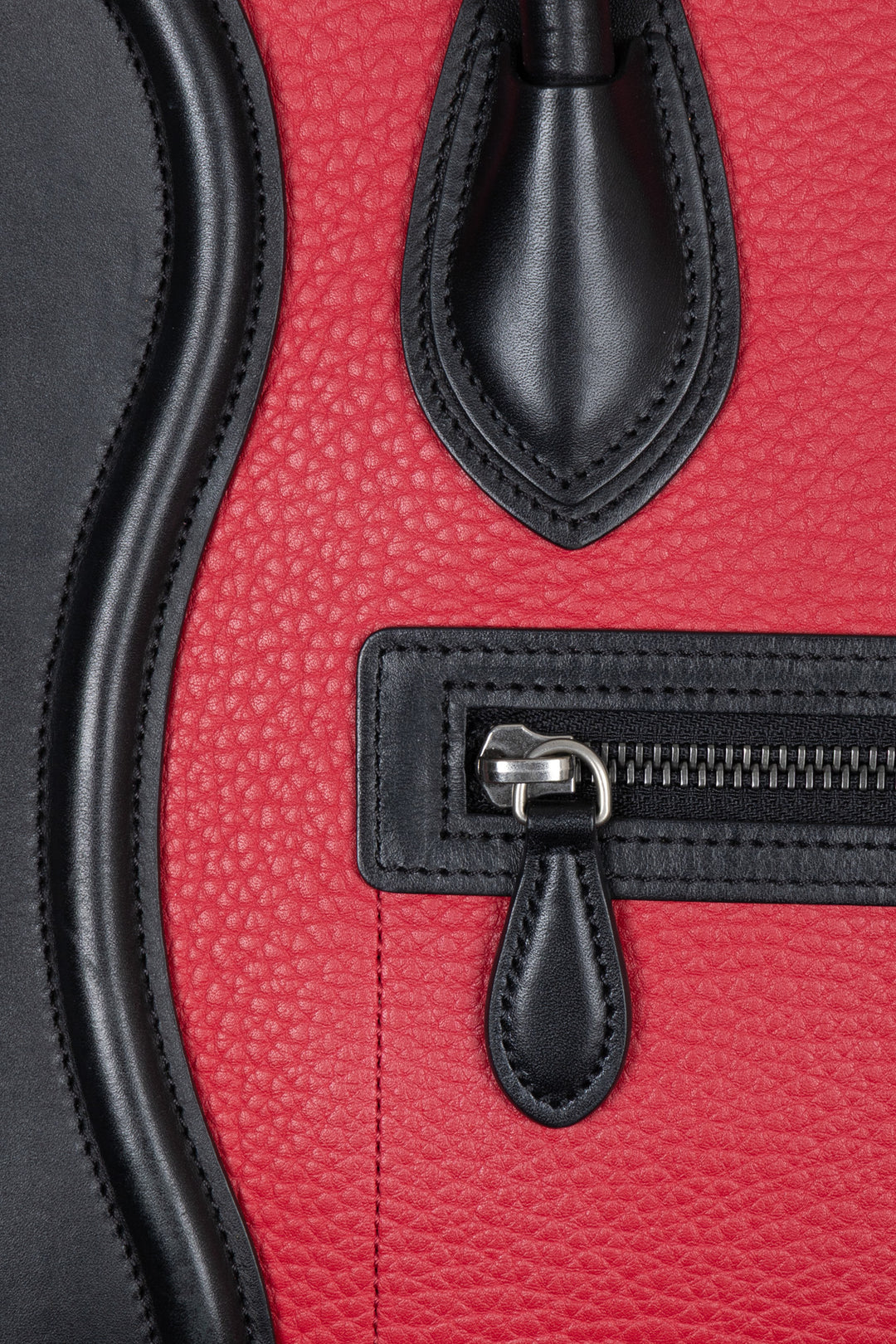 CÉLINE Micro Luggage Handbag Tricolor