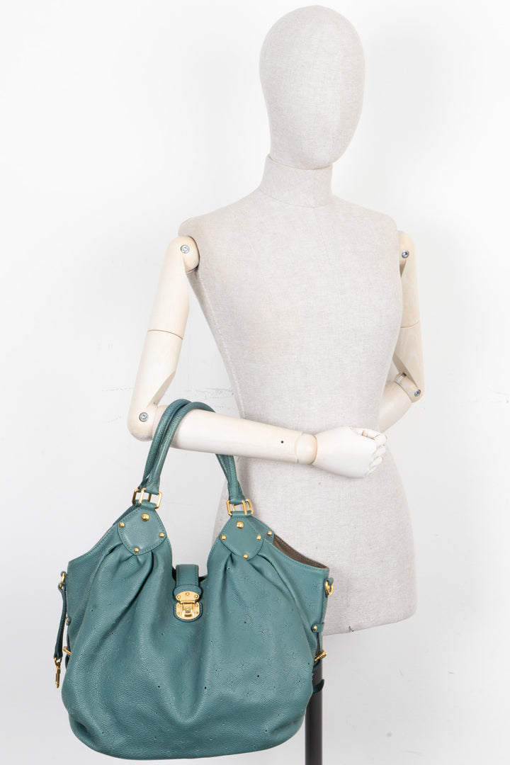 LOUIS VUITTON Mahina Hobo Bag Petrol