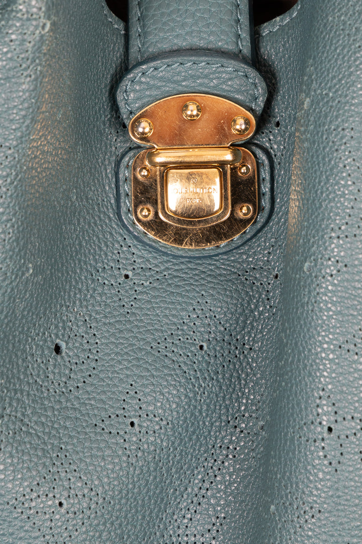 LOUIS VUITTON Mahina Hobo Bag Petrol