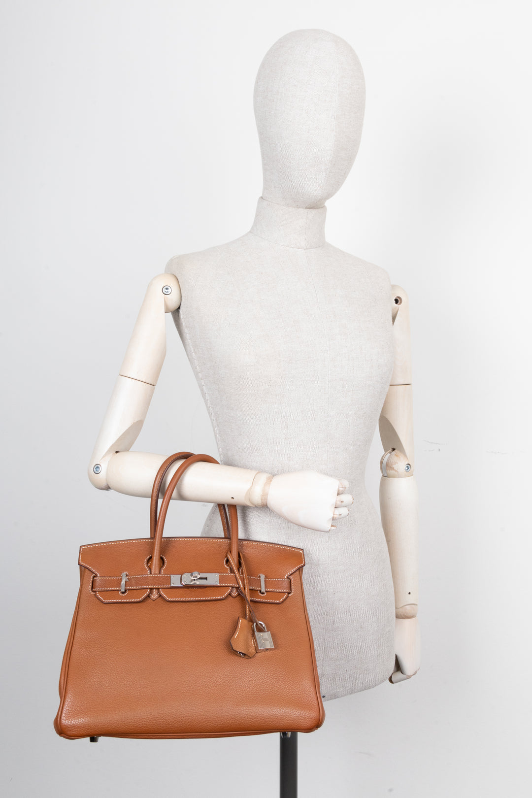 HERMÈS Birkin 30 Retourne Barenia Faubourg Fauve