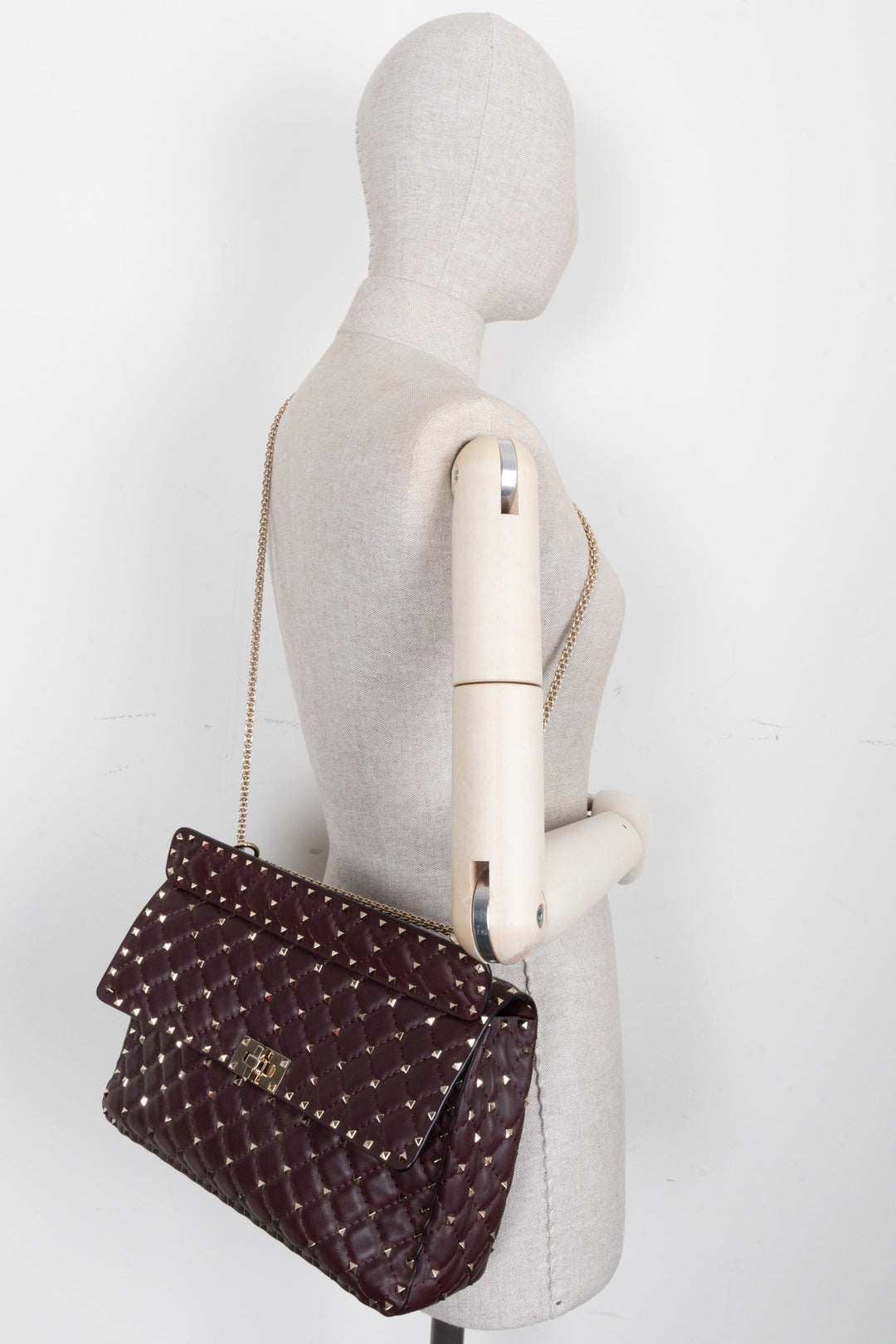 VALENTINO Rockstud Bag Large Plume