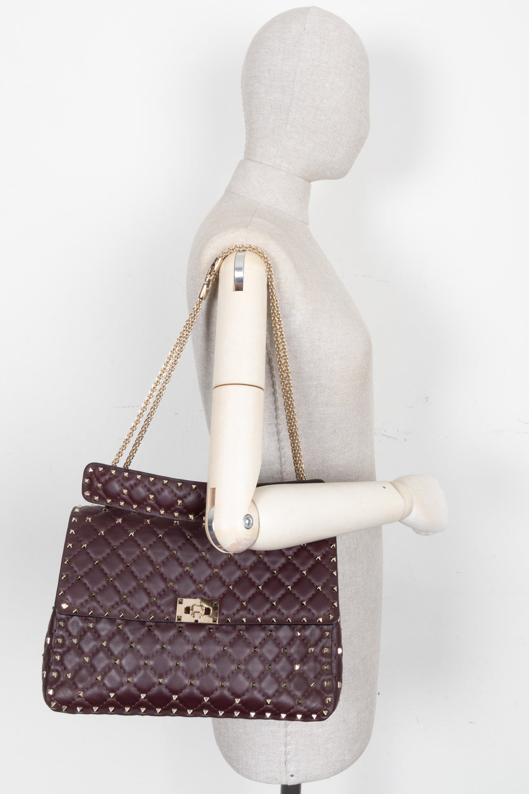 VALENTINO Rockstud Bag Large Plume