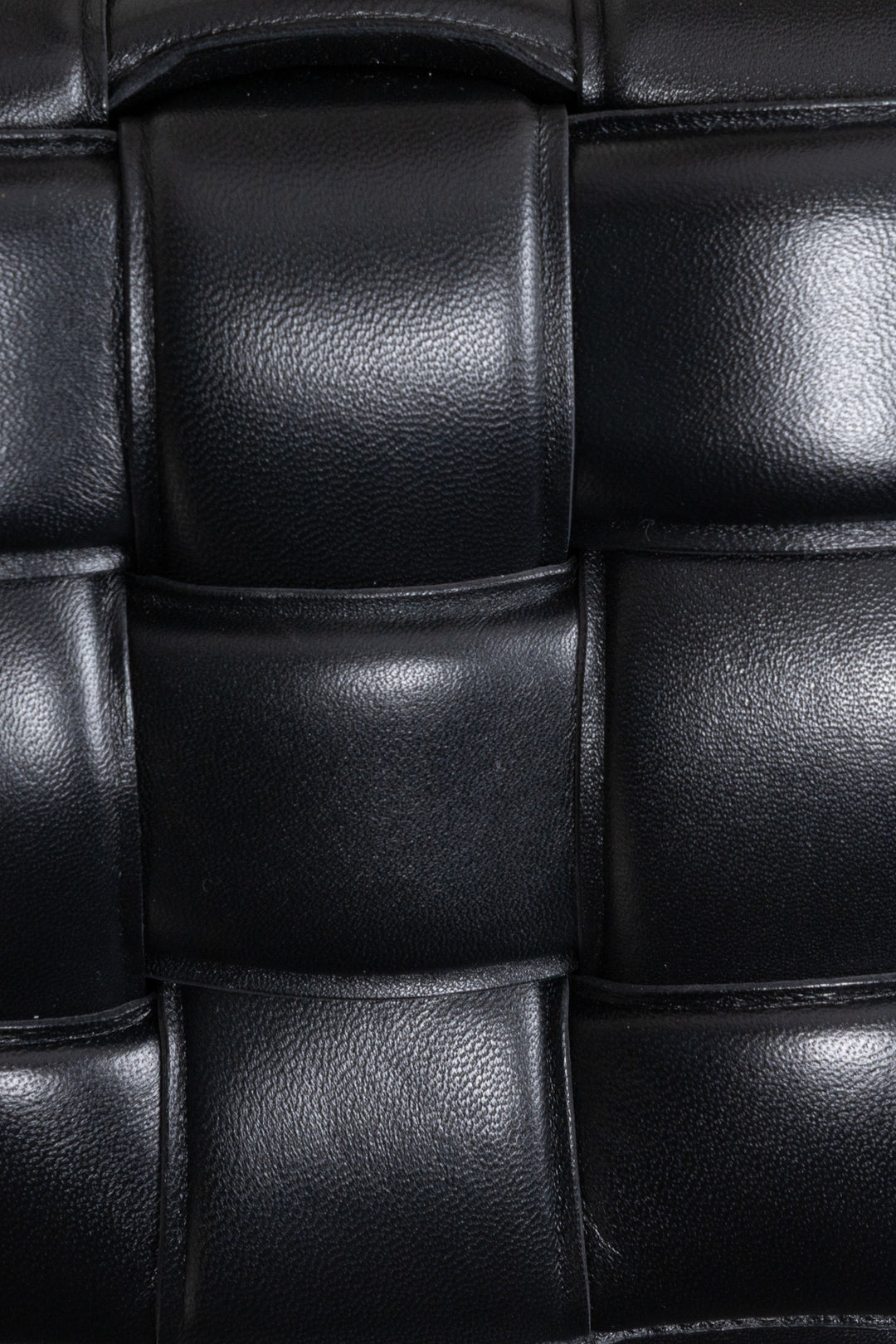 BOTTEGA VENETA Padded Cassette Bag Leather Black