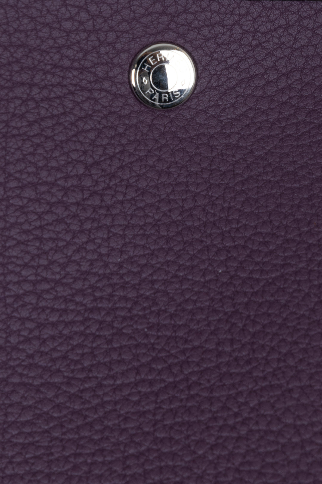 HERMÈS Garden Party 36 Negonda Leather Cassis