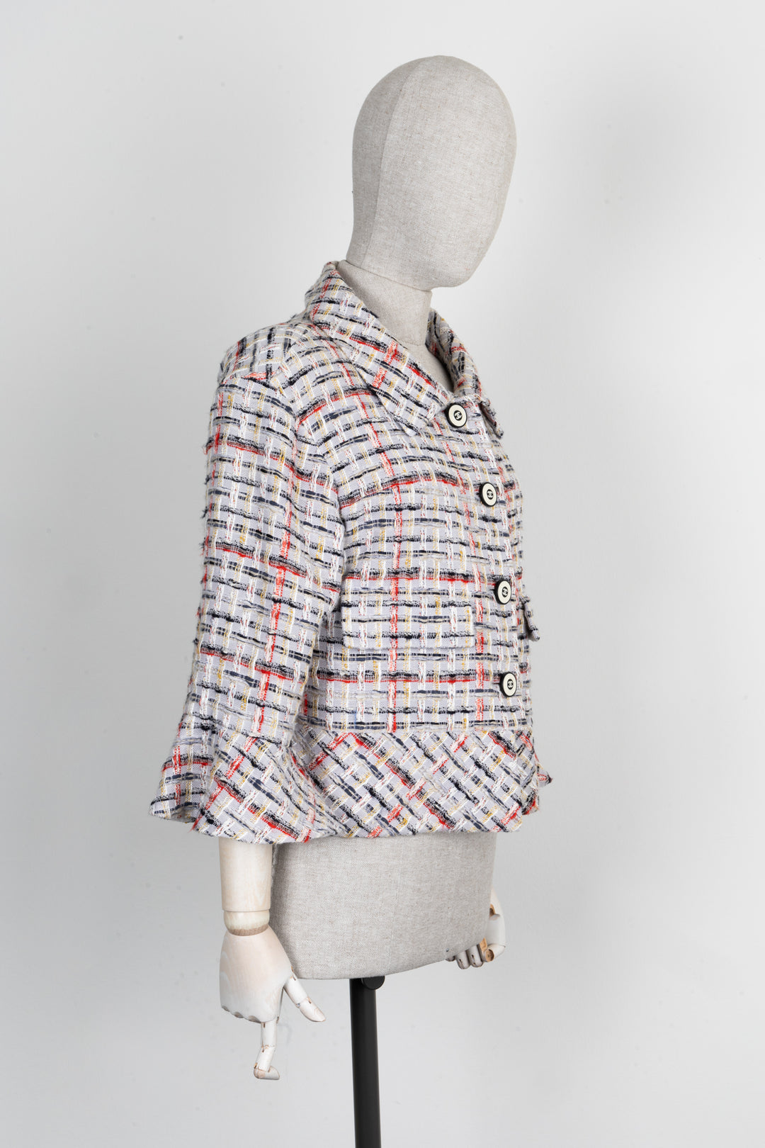 CHANEL 18P Tweed Jacket Multicolor