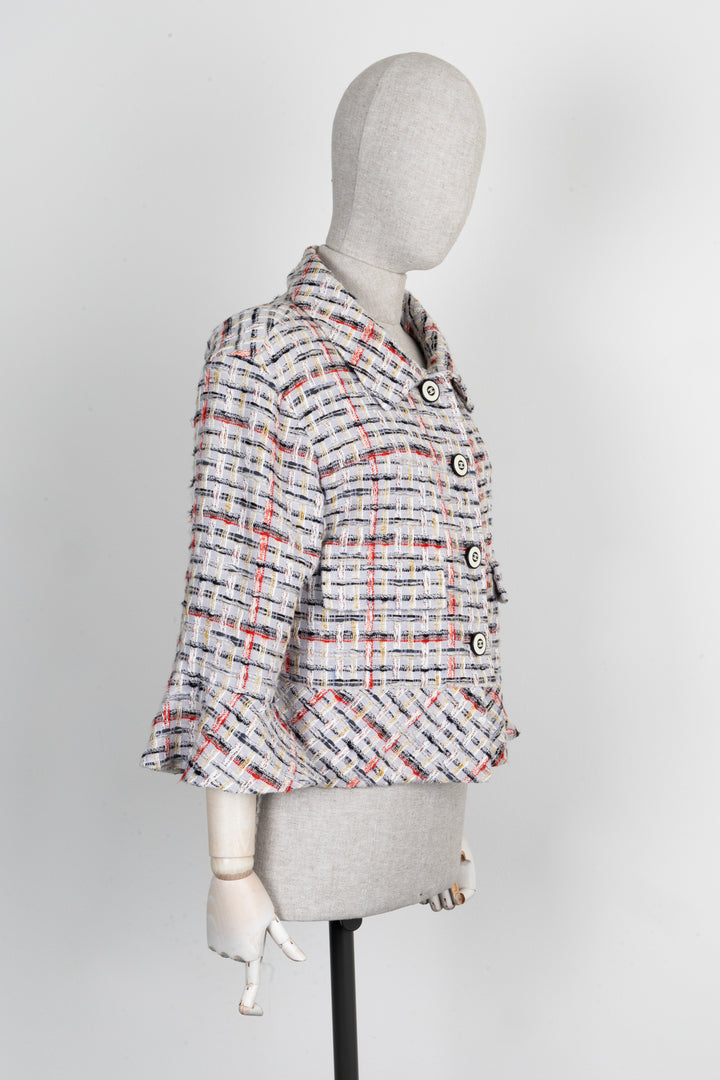 CHANEL 18P Tweed Jacket Multicolor