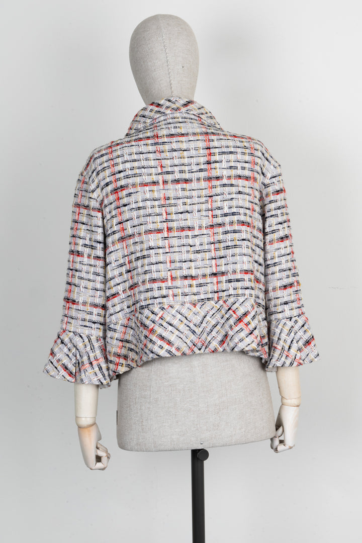 CHANEL 18P Tweed Jacket Multicolor