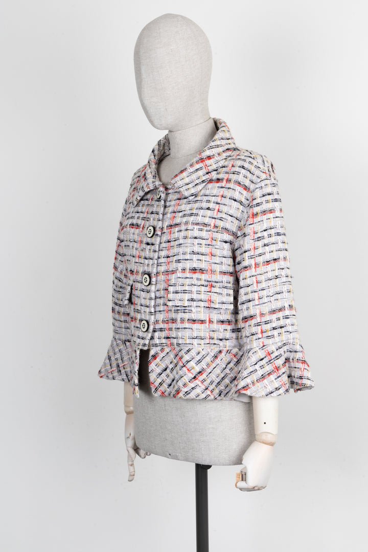 CHANEL 18P Tweed Jacket Multicolor