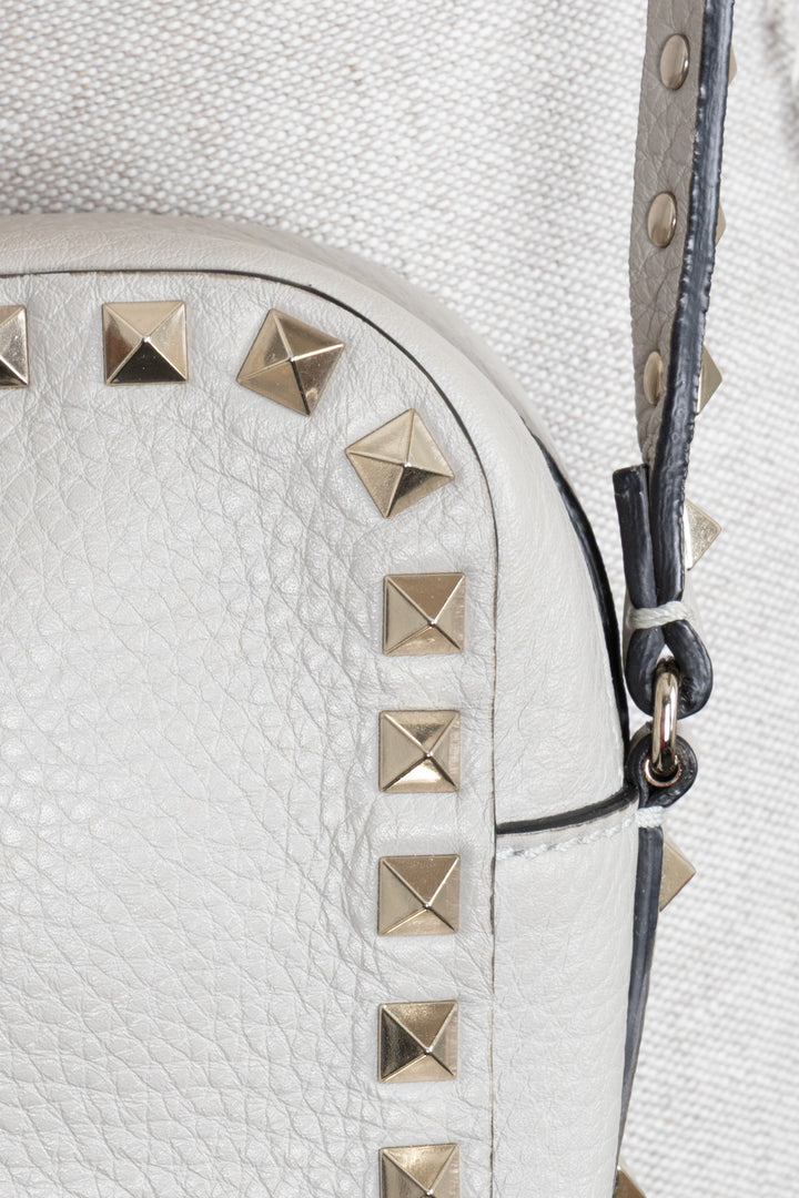 VALENTINO Rockstud Camera Bag Grey