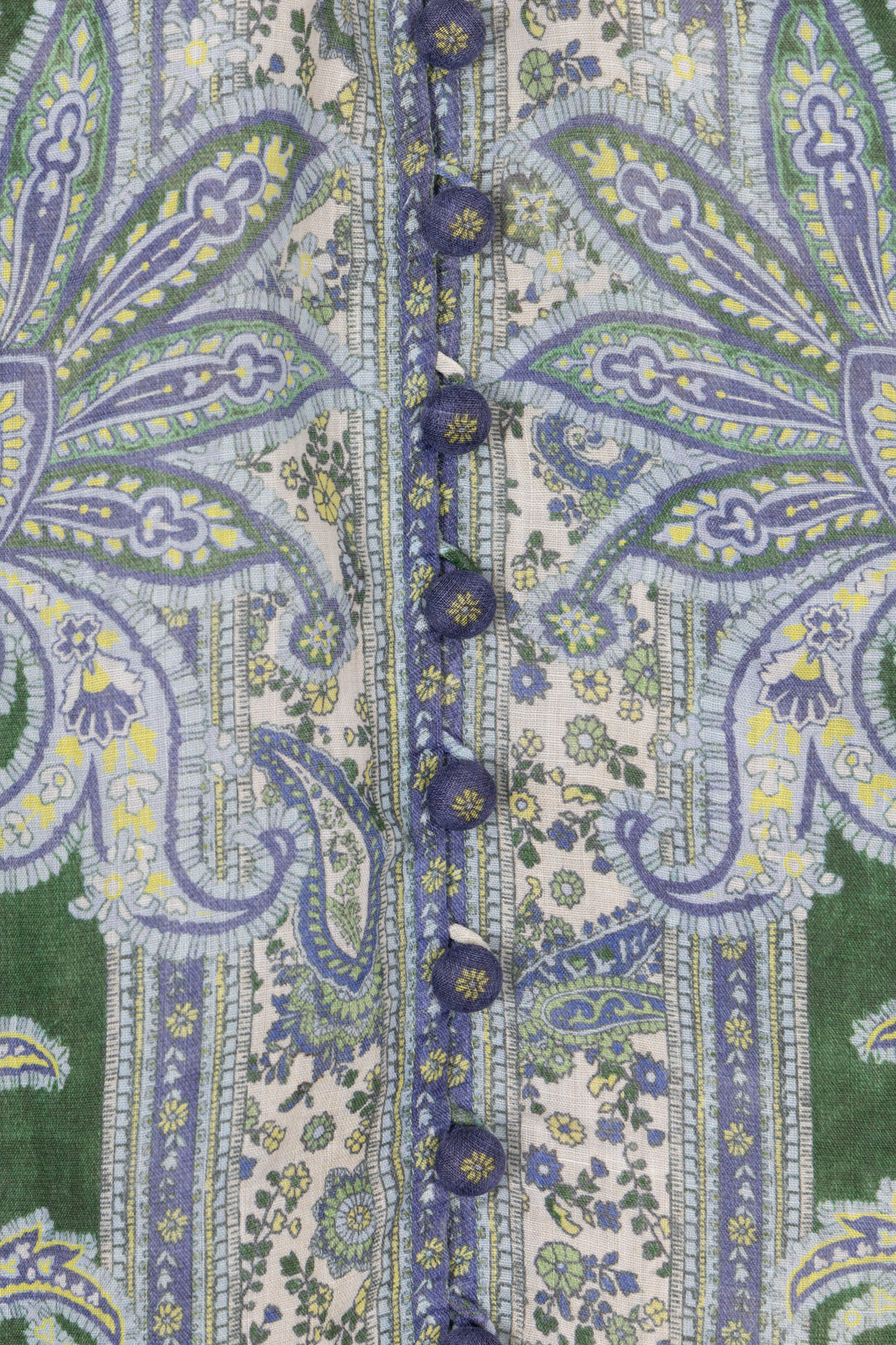ZIMMERMANN Paisley Print Two-Piece Green