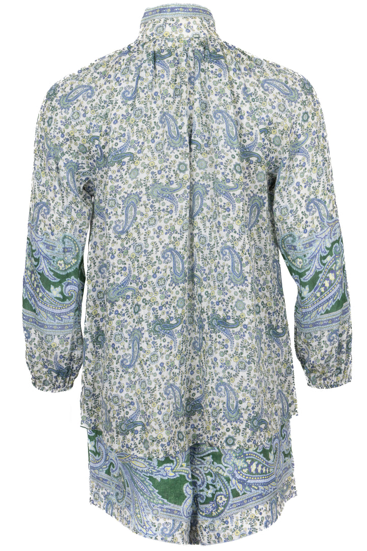 ZIMMERMANN Paisley Print Two-Piece Green