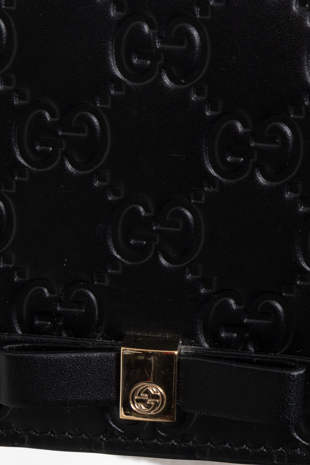 GUCCI Guccissima WOC Noir
